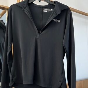 Nike Black DRI-FIT Golf Pullover